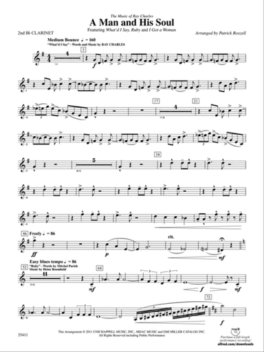 A Man and His Soul: 2nd B-flat Clarinet