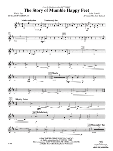 The Story of Mumble Happy Feet: (wp) B-flat Tuba T.C.