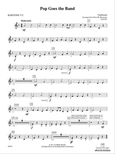 Pop Goes the Band: Baritone T.C.