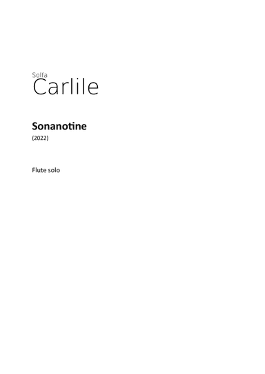 Sonanotine