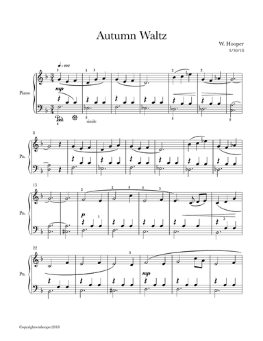 Autumn Waltz