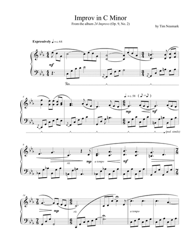 Improv in C Minor