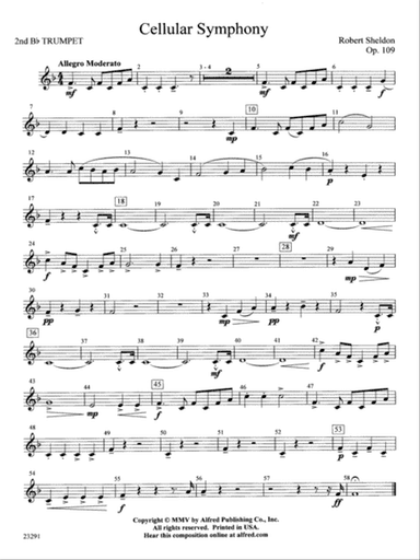 Cellular Symphony: 2nd B-flat Trumpet
