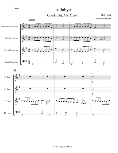 Lullabye (goodnight, My Angel)