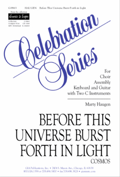 Before This Universe Burst Forth in Light