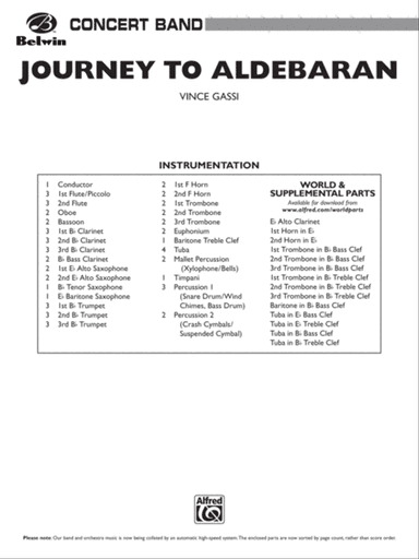 Journey to Aldebaran: Score