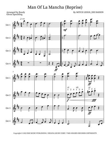 Man Of La Mancha (Reprise)