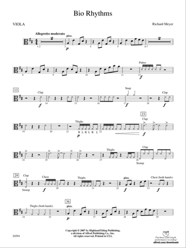 Bio Rhythms: Viola