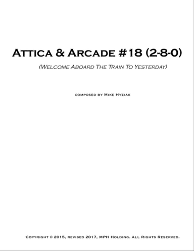 Attica & Arcade #18 (2-8-0)
