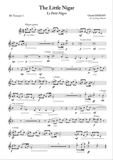 The Little Nigar for Brass Quartet