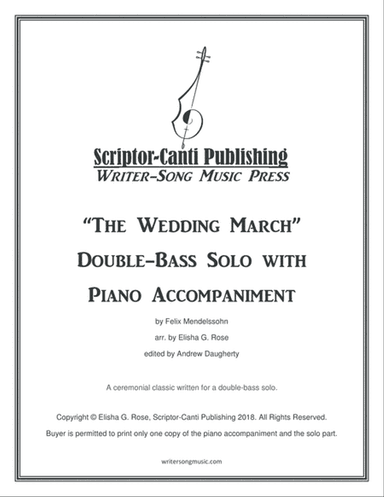 The Wedding March - Double-Bass Solo