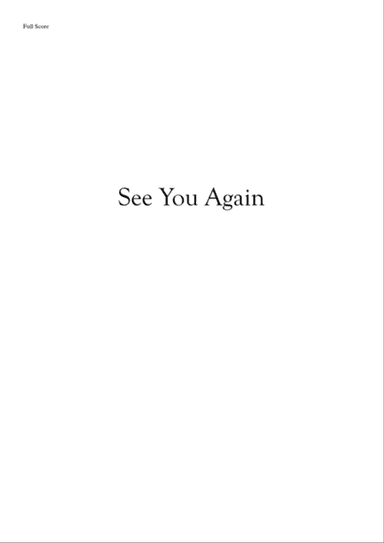 See You Again