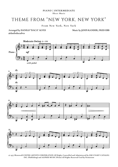 Theme From "new York, New York"