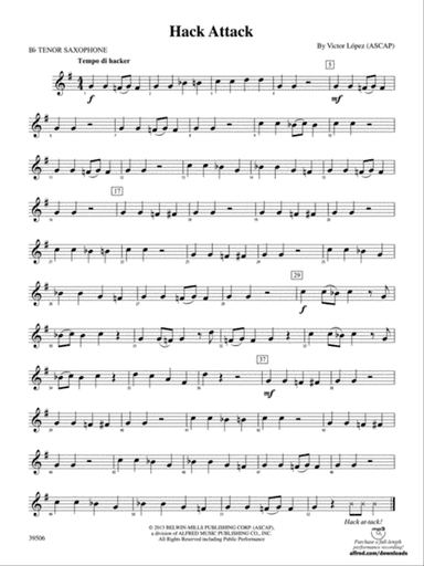 Hack Attack: B-flat Tenor Saxophone