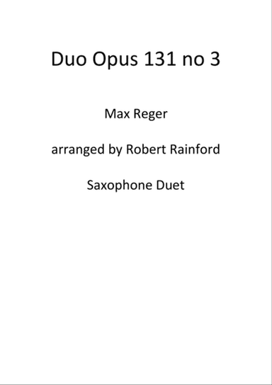 Duo Opus 131 no 3