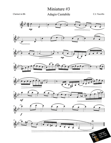 Miniature #3 (Adagio Cantabile)