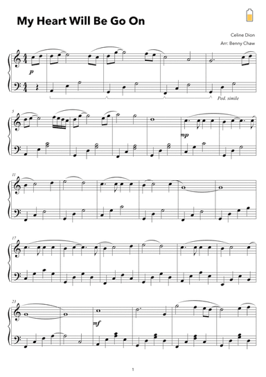 My Heart Will Go On (love Theme From 'titanic')