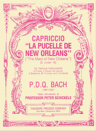 Capriccio "La Pucelle De New Orleans"