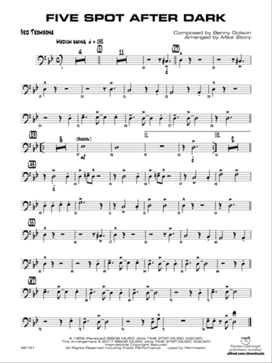 Five Spot After Dark: 3rd Trombone