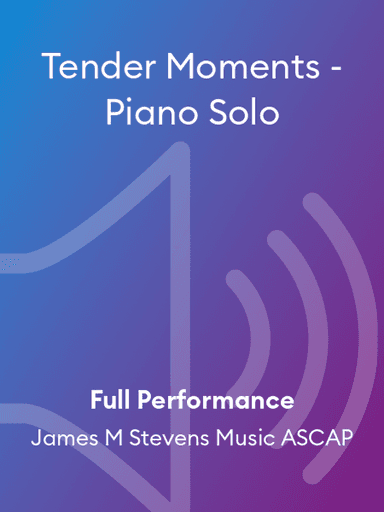 Tender Moments - Piano Solo