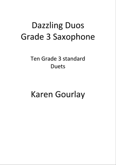 Dazzling Duos Grade 3 Saxophone