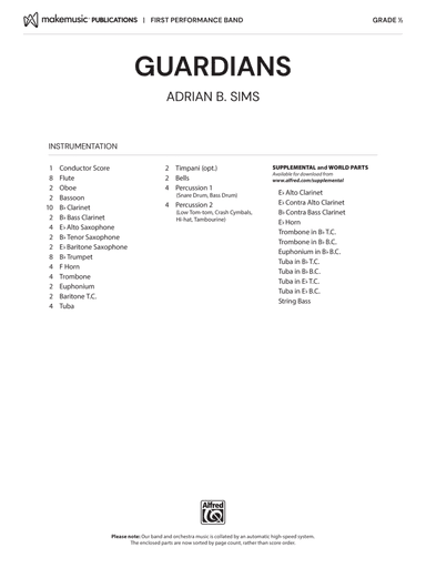 Guardians: Score
