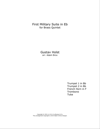 First Military Suite in F