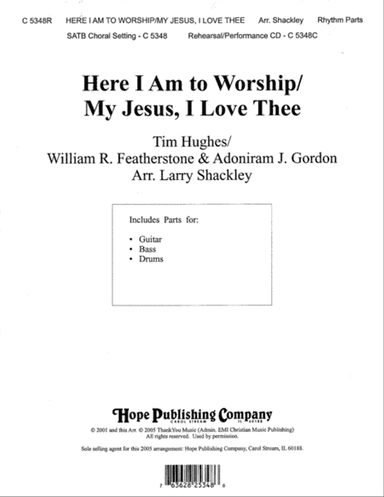 Here I Am to Worship