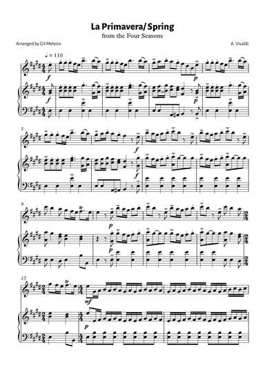 SPRING/ LA PRIMAVERA