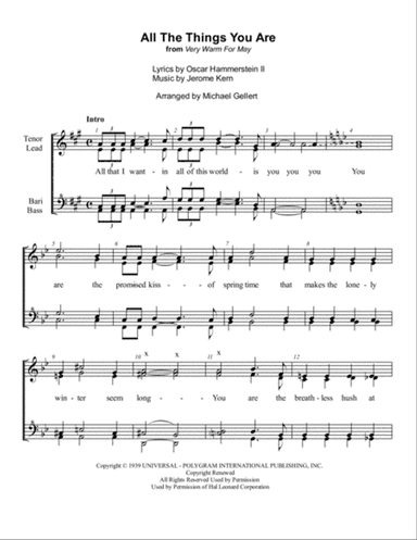 All The Things You Are