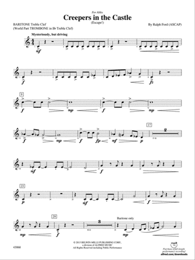 Creepers in the Castle: Baritone T.C.