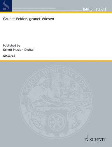 Grünet Felder, grünet Wiesen