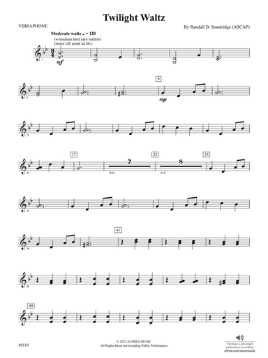 Twilight Waltz: 2nd Mallet Percussion