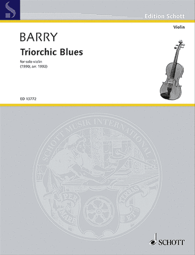 Triorchic Blues Solo Violin