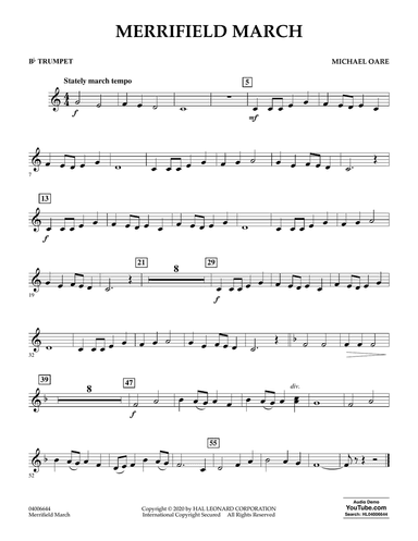 Merrifield March - Bb Trumpet