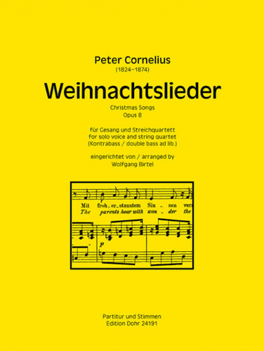 Christmas Songs op. 8