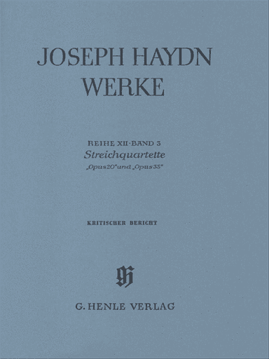 String Quartets op. 20 und op. 33 Heft 3