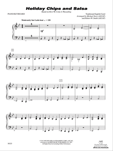 Holiday Chips and Salsa: Piano Accompaniment