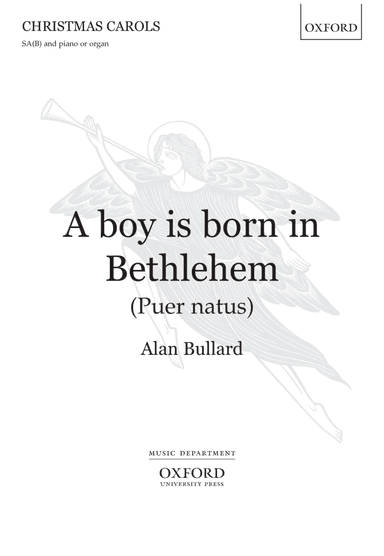 A boy is born in Bethlehem (Puer natus)