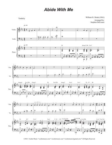 Abide With Me (Duet for Violin and Cello)