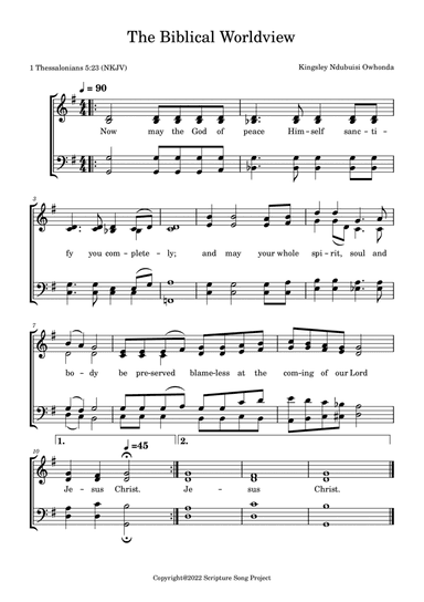 The Biblical Worldview