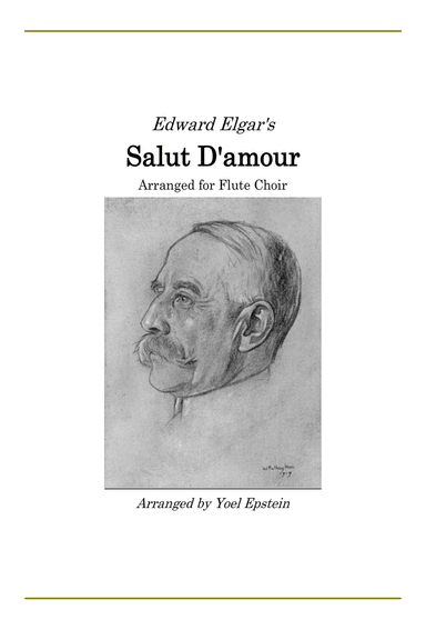 Salut D'Amour - Classic love song arranged for Flute Choir