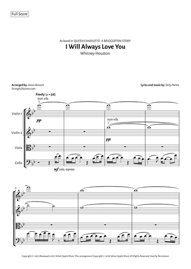 I Will Always Love You