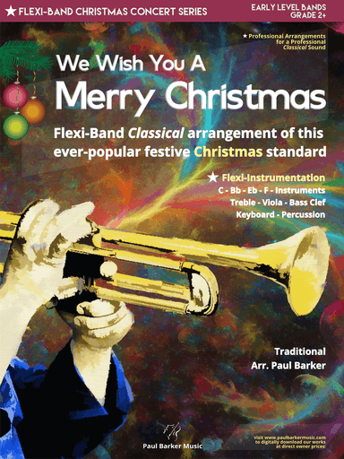 We Wish You A Merry Christmas (Flexible Instrumentation)