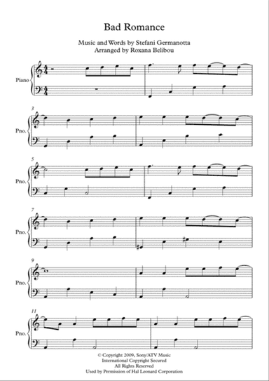 Bad Romance