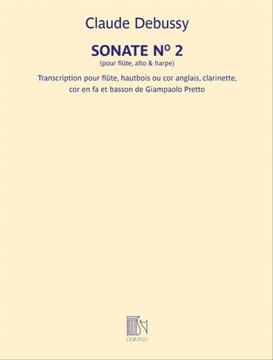 Sonate No. 2 (for Flute, Viola, and Harp)