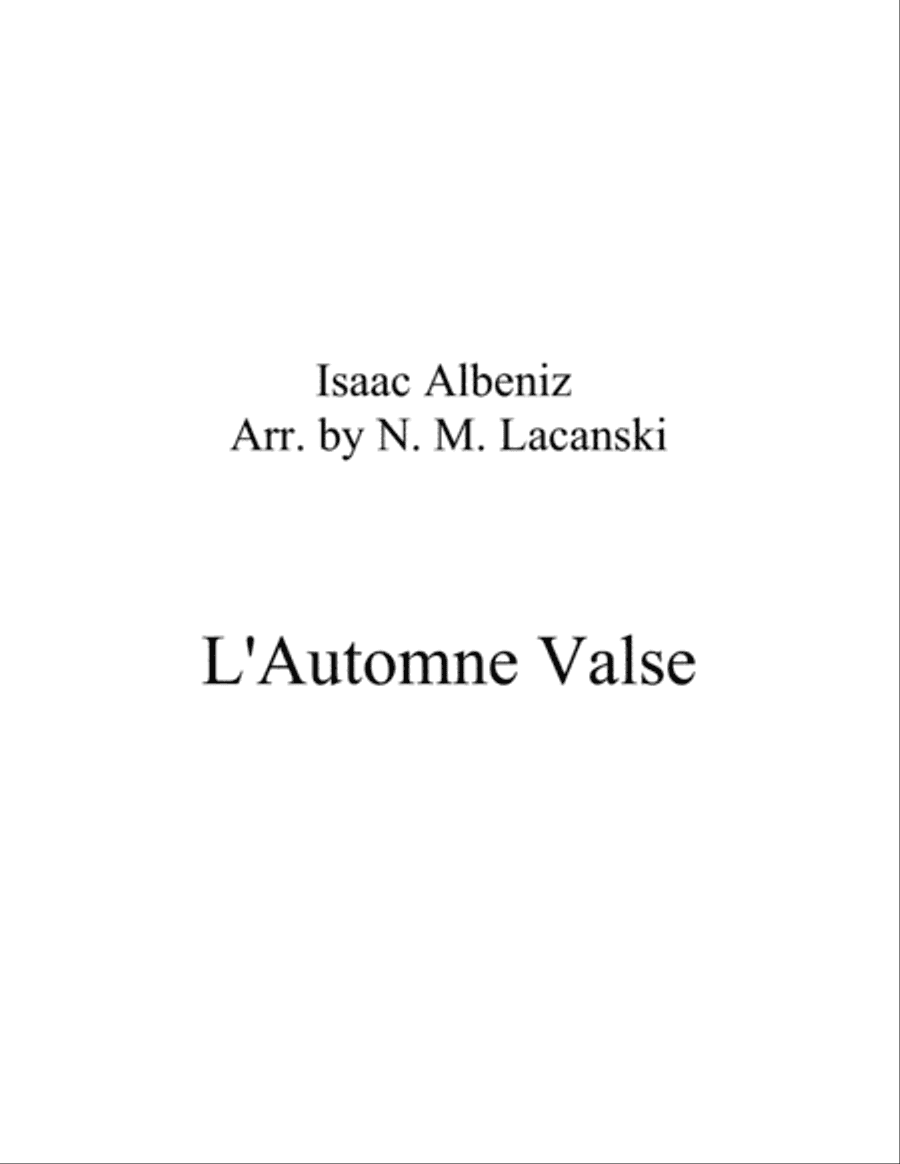 L'Automne Valse I.