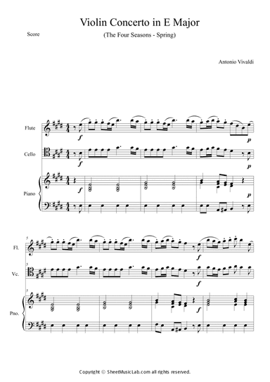 The Four Seasons - Spring (1st Movement) Short Version