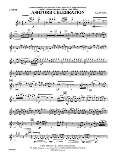 Ashford Celebration: Flute
