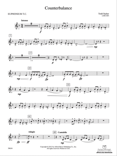 Counterbalance: Baritone T.C.